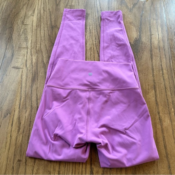 lululemon athletica Pants - Lululemon Wunder Under High-Rise Tight Leggings Pink Magenta Glow Sz 4